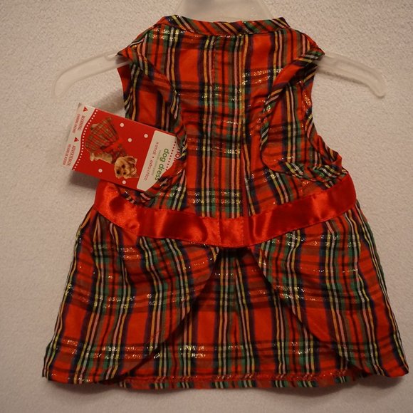 NWT Holiday Dog Dress XS - Picture 2 of 2